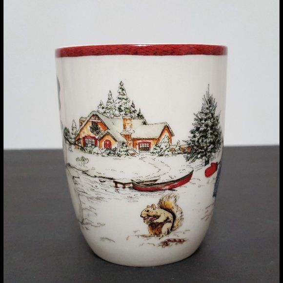 NEW Williams Sonoma Christmas Snowman Mug 14 OZ Earthenware - Picture 3 of 5